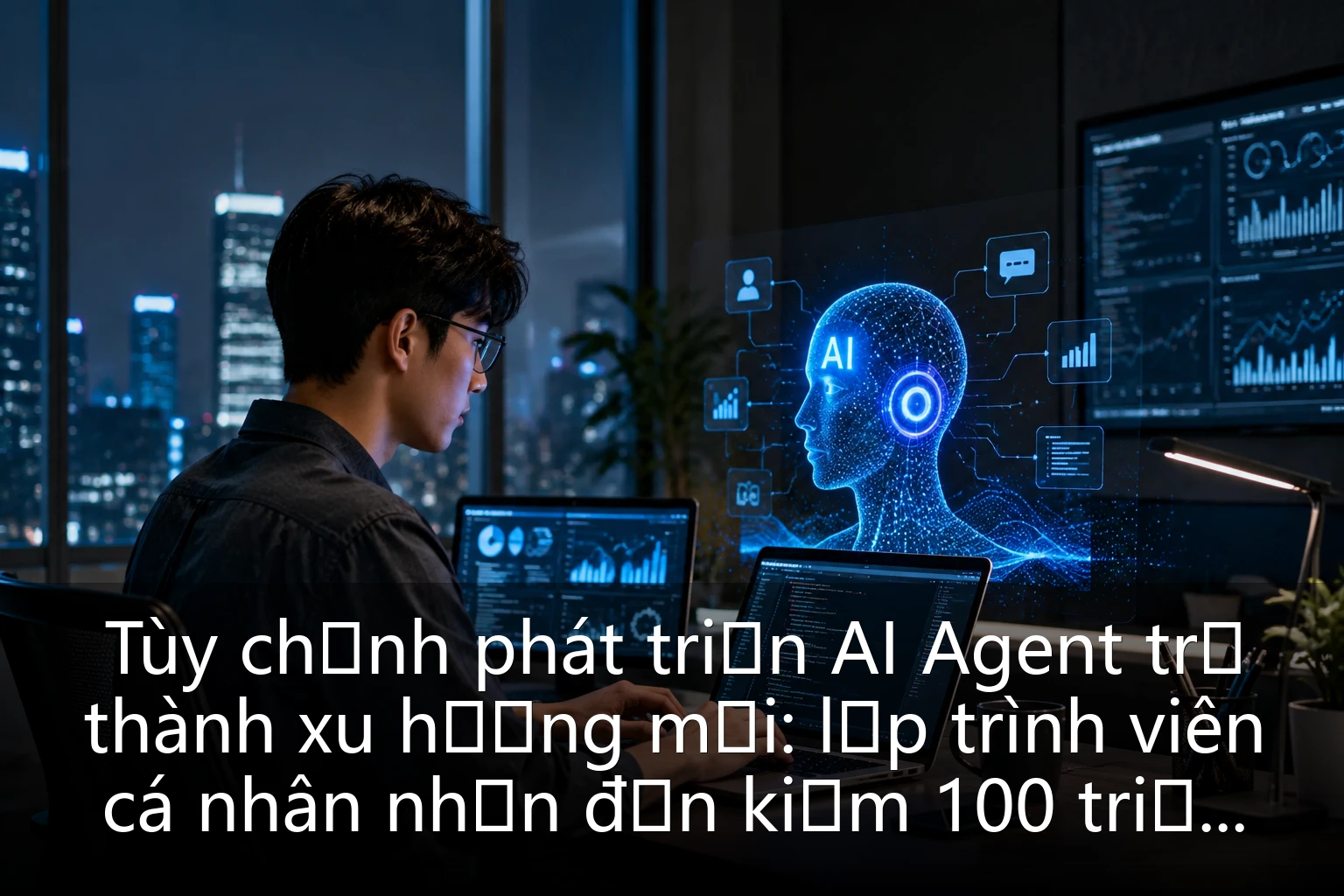 Tùy chỉnh phát triển AI Agent trở thành xu hướng mới: lập trình viên cá nhân nhận đơn kiếm 100 triệu đồng/tháng, doanh nghiệp tranh nhau mua