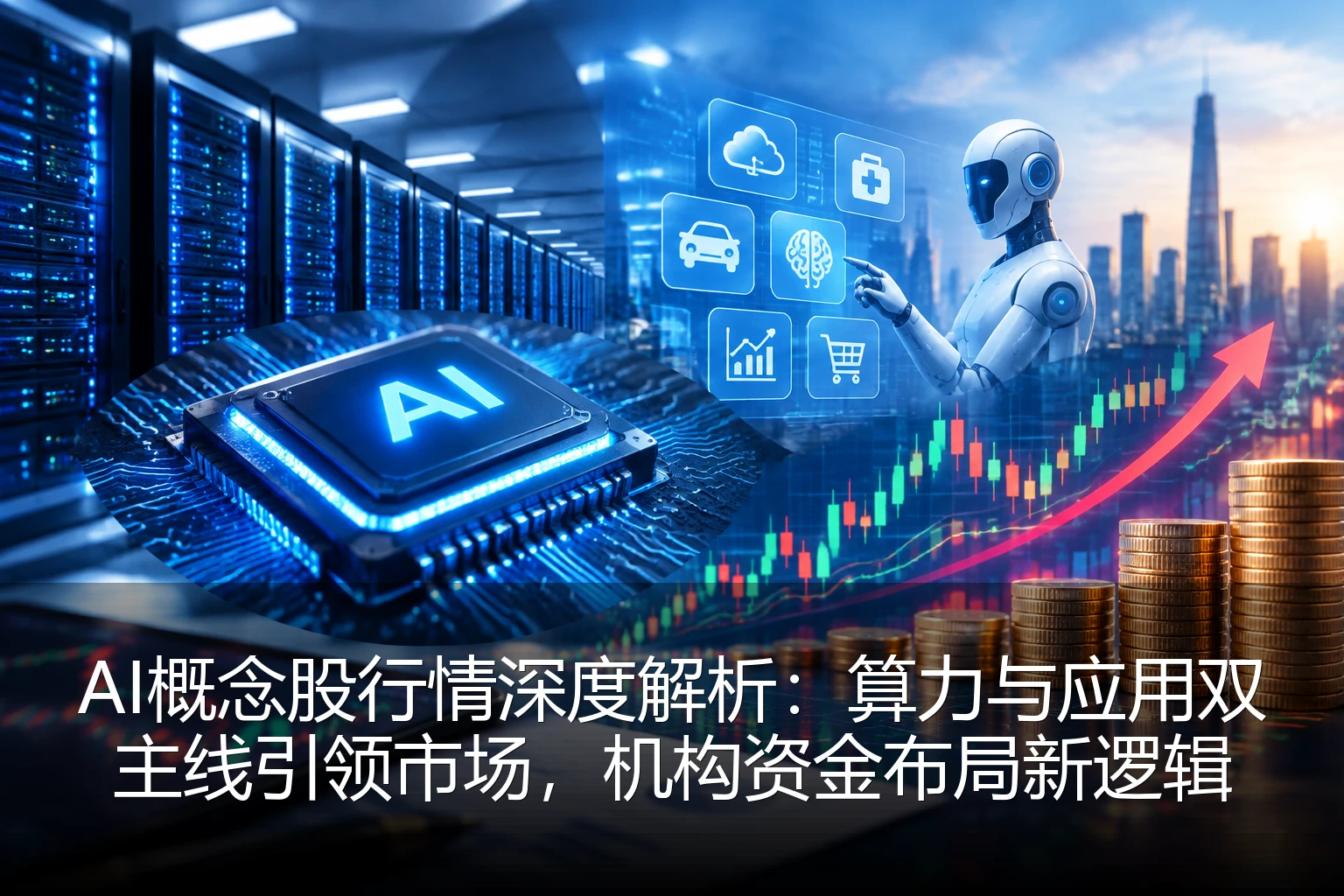 AI概念股行情深度解析:算力与应用双主线引领市场,机构资金布局新逻辑